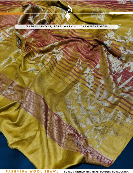 Premium Pashmina Wool Shawl
