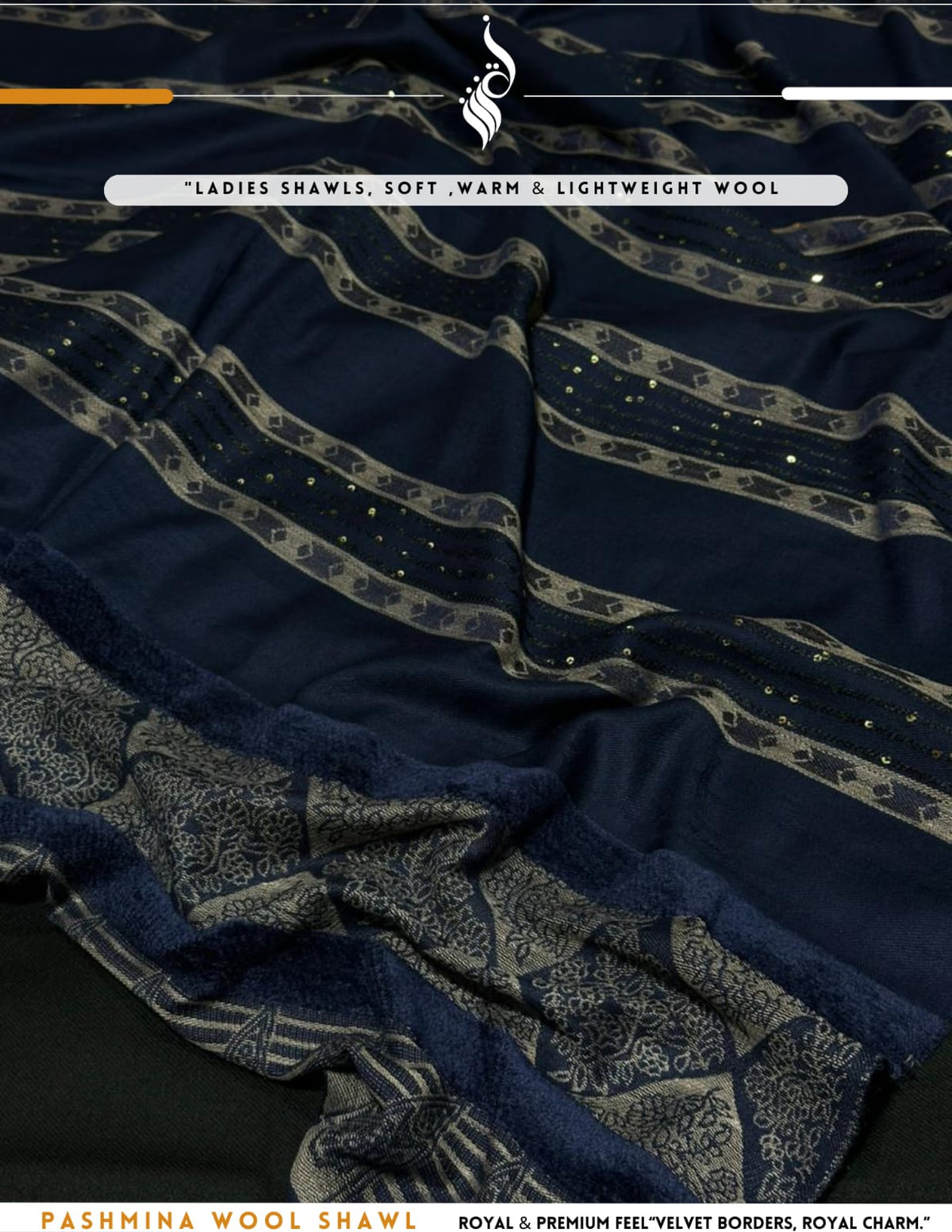 Premium Pashmina Wool Shawl