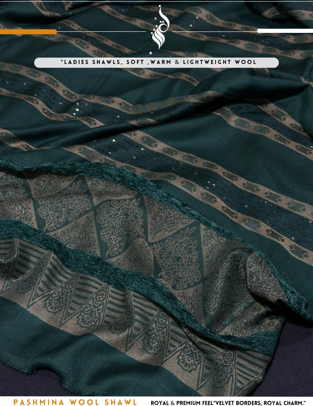 Premium Pashmina Wool Shawl