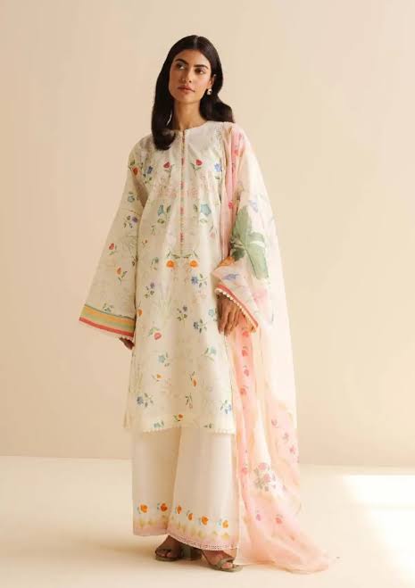 Coco by Zara Shahjahan – 3 Piece Printed Lawn Suit (Vol. 3)