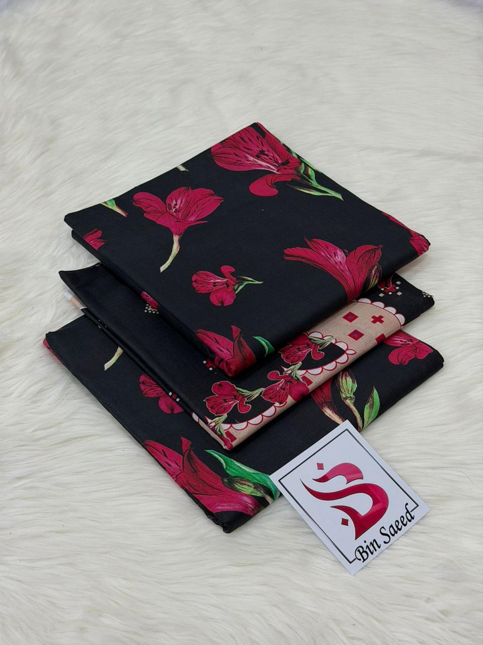 BIN SAEED 3PC SUMMER COLLECTION 2026