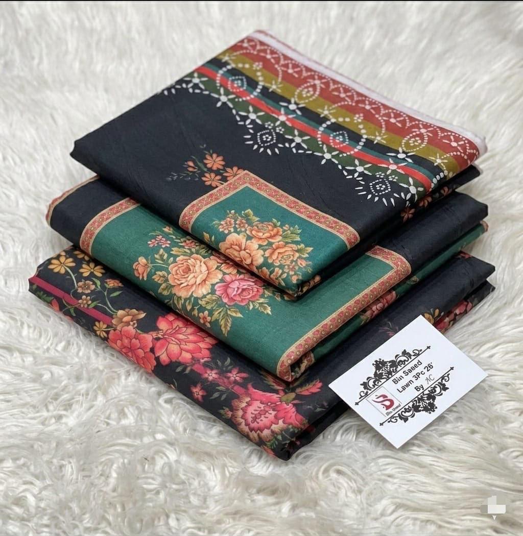 BIN SAEED 3PC SUMMER COLLECTION 2026