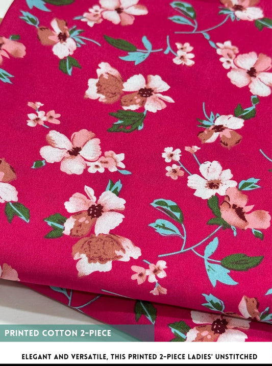 FLORAL PRINT 2 PIECE