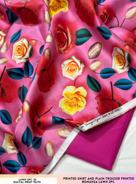 Bonanza Satrangi Lawn 2pc