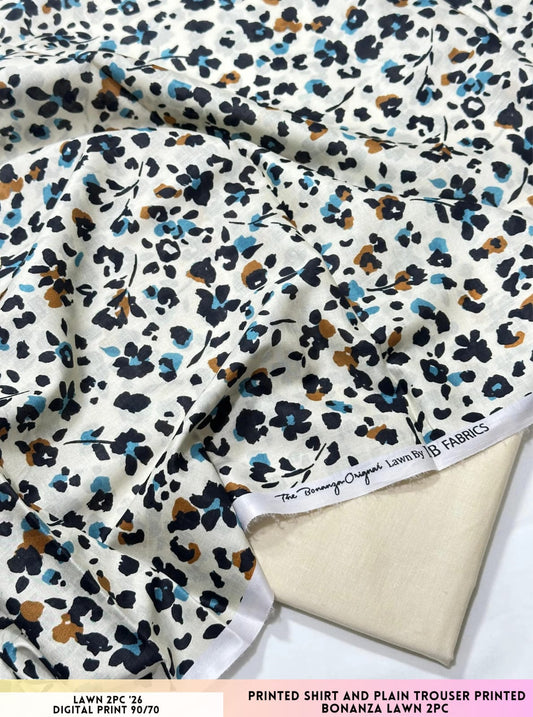 Bonanza Satrangi Lawn 2pc