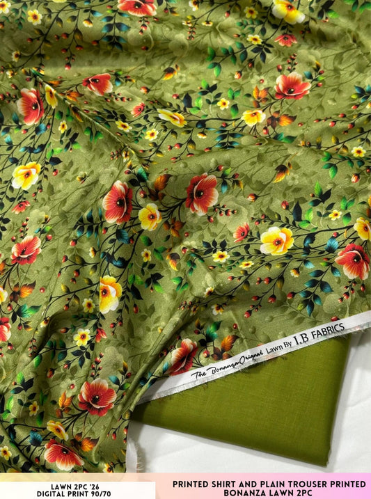 Bonanza Satrangi Lawn 2pc