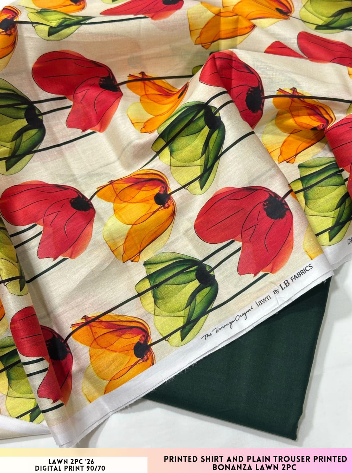 Bonanza Satrangi Lawn 2pc