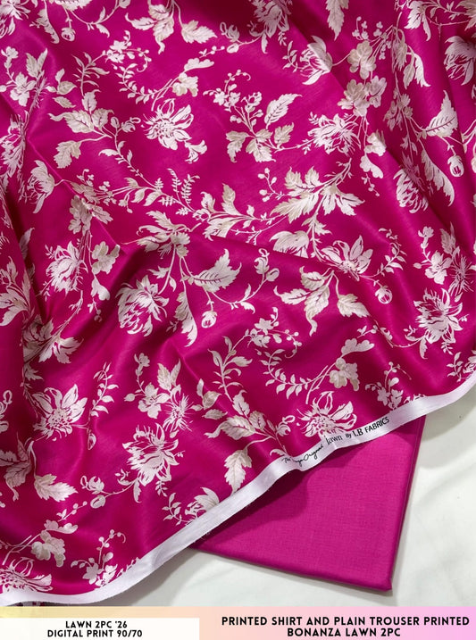 Bonanza Satrangi Lawn 2PC