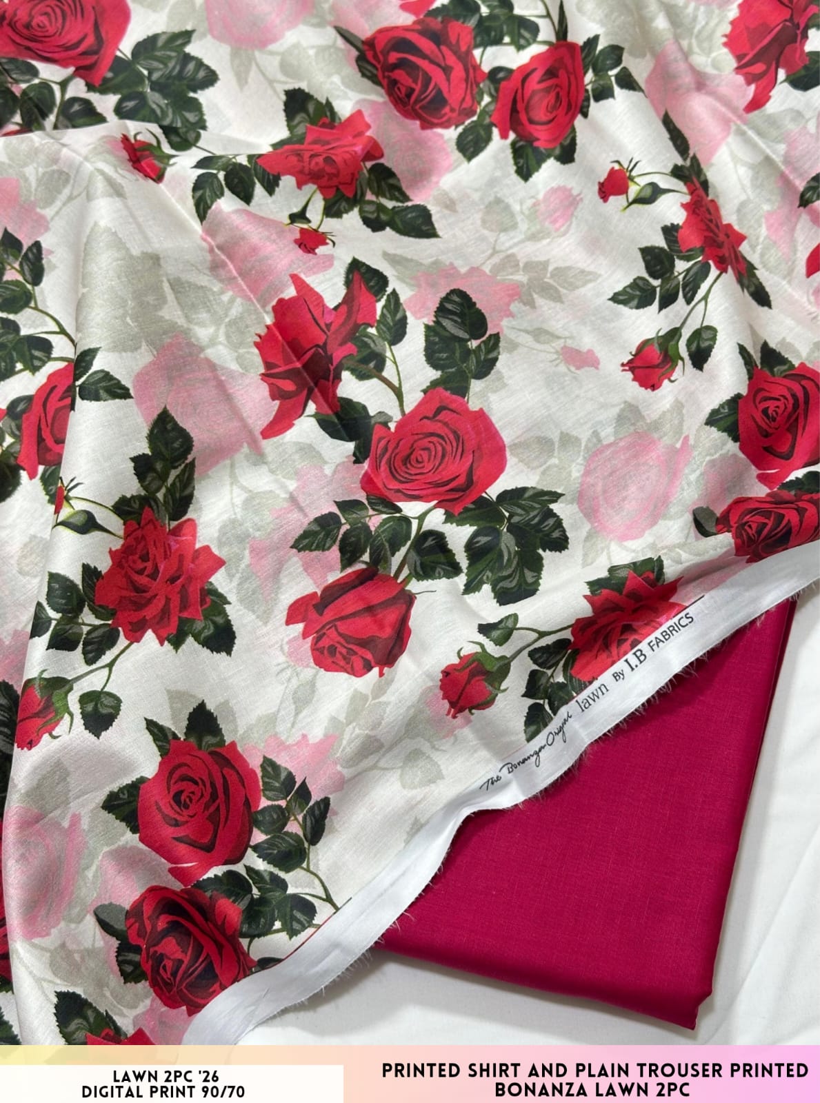 Bonanza Satrangi Lawn 2pc