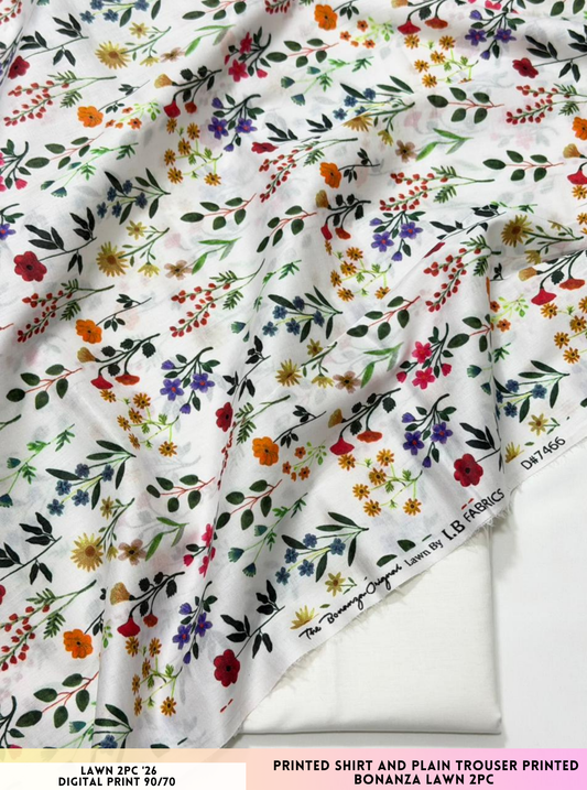 Bonanza Satrangi Lawn 2pc