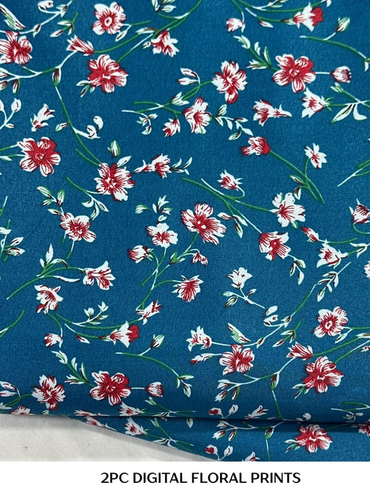 Floral Print 2 Piece -494