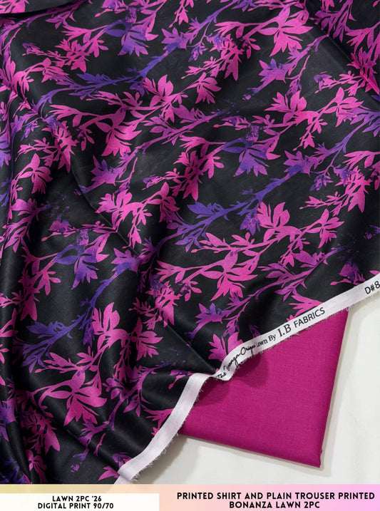 Bonanza Satrangi Lawn 2PC