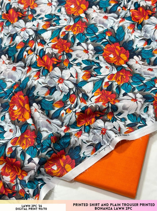 Bonanza Satrangi Lawn 2pc